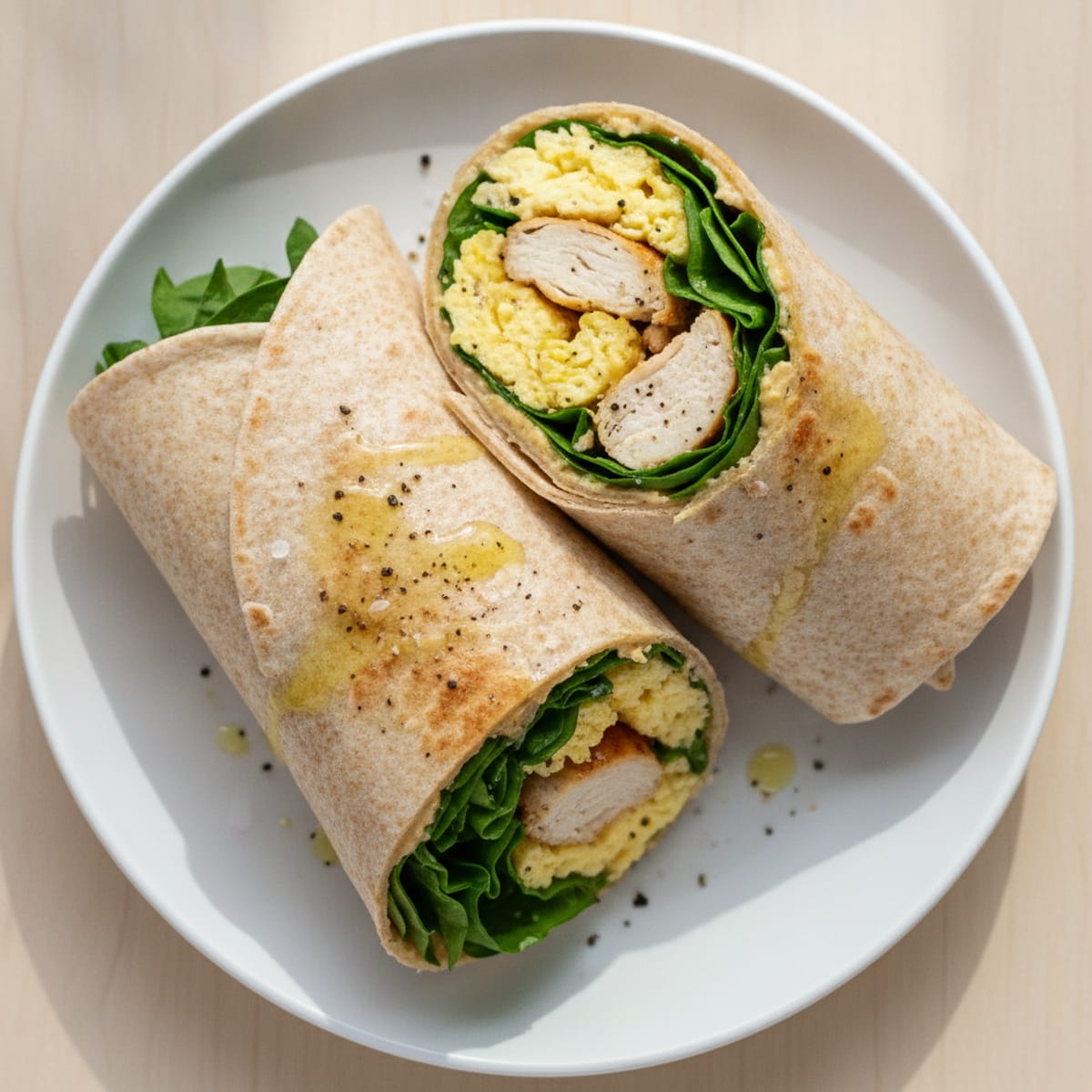 Hommus Egg Wraps