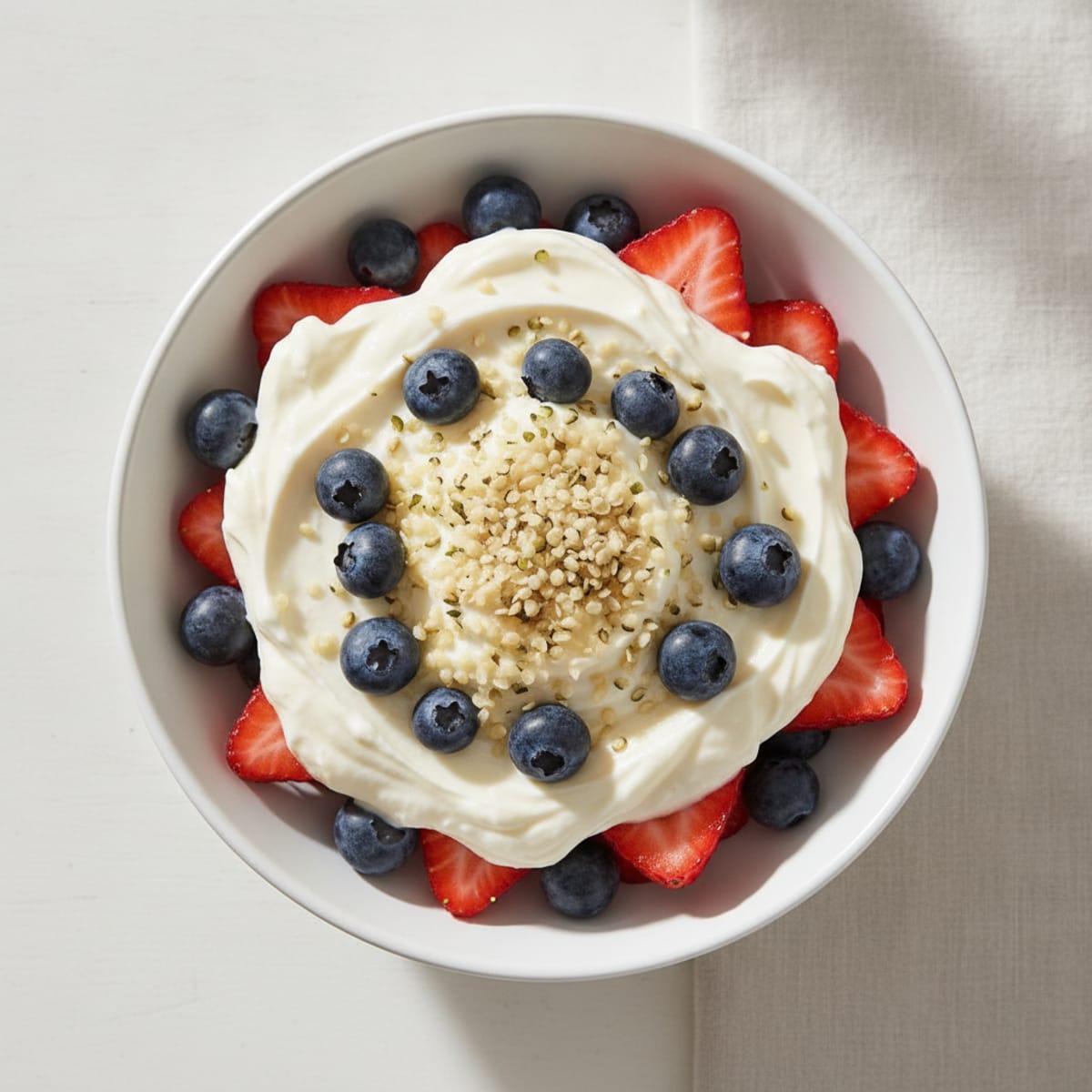 Greek Yogurt Protein Parfait with Berries