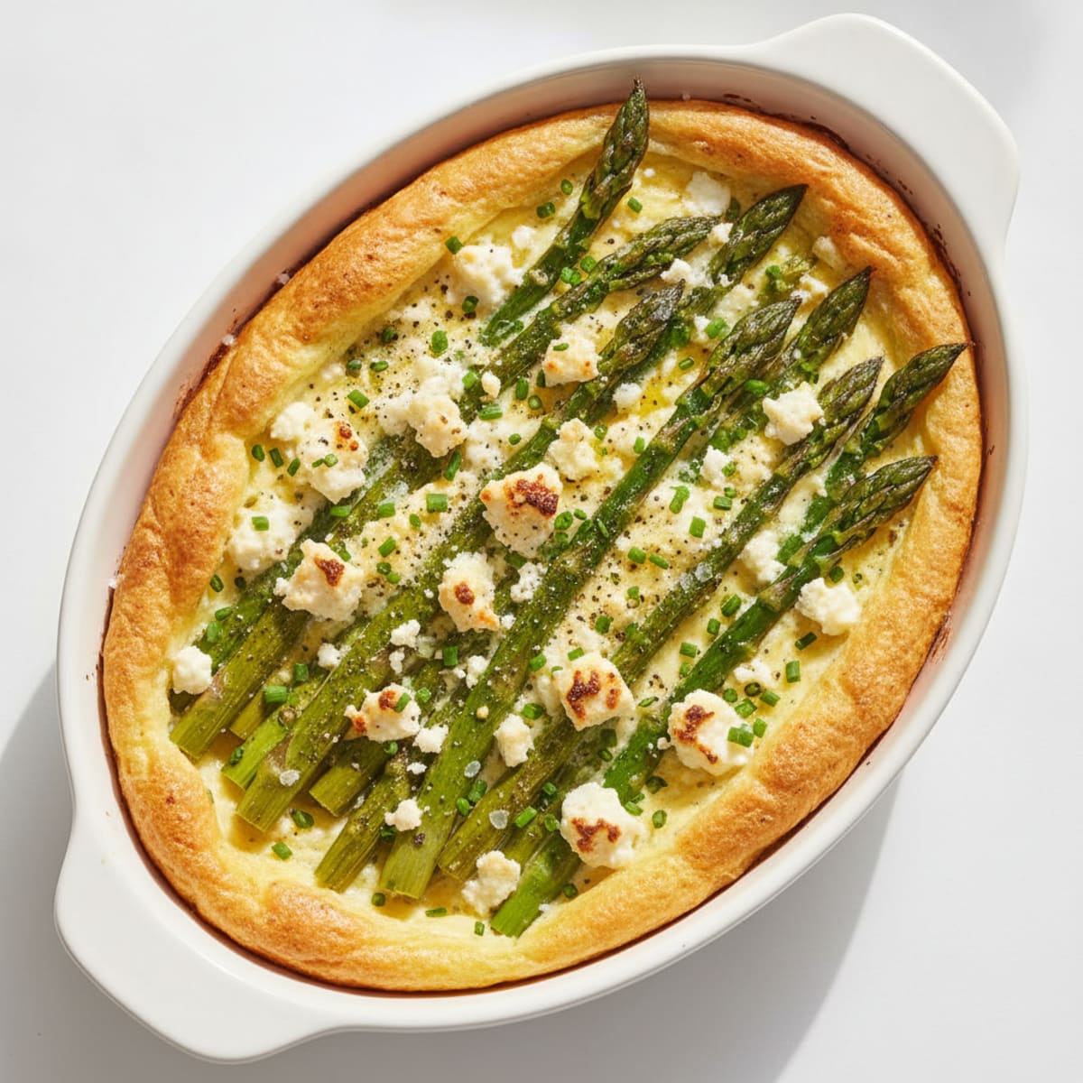 Baked Eggs with Roasted Asparagus