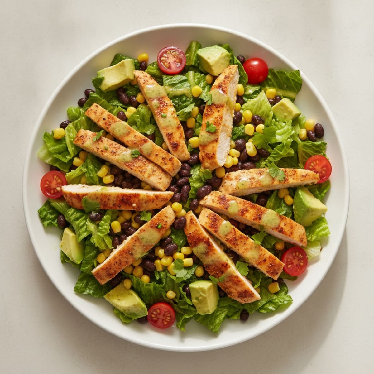 Southwest Chicken and Black Bean Salad