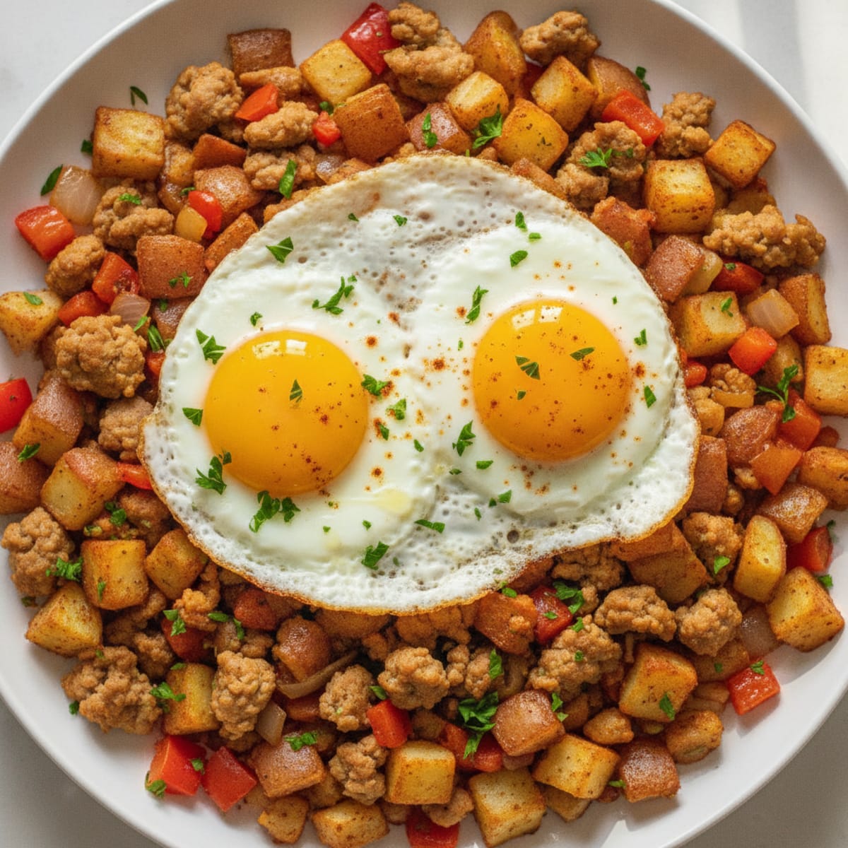 Sausage and Potato Breakfast Hash