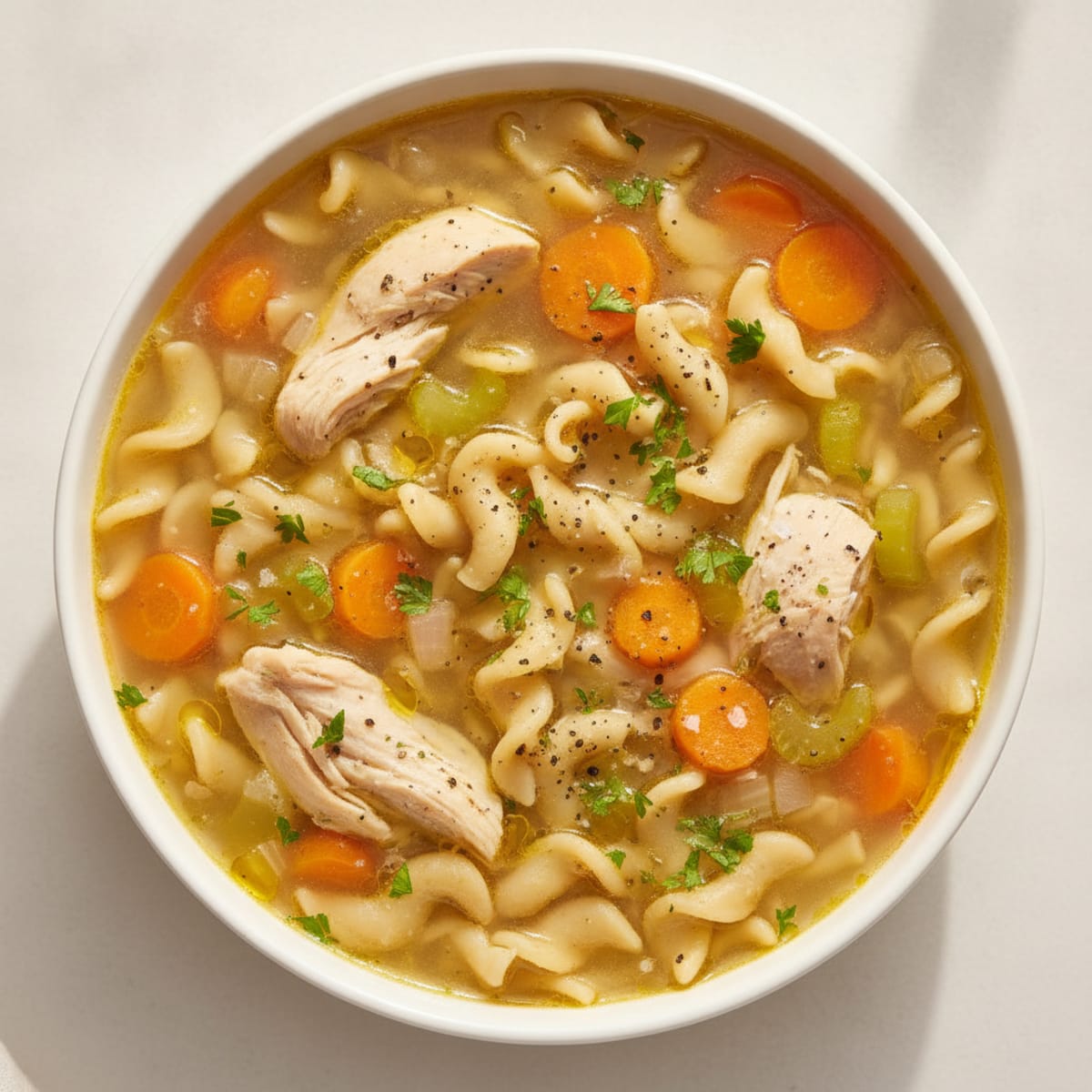 Homestyle Chicken Noodle Soup