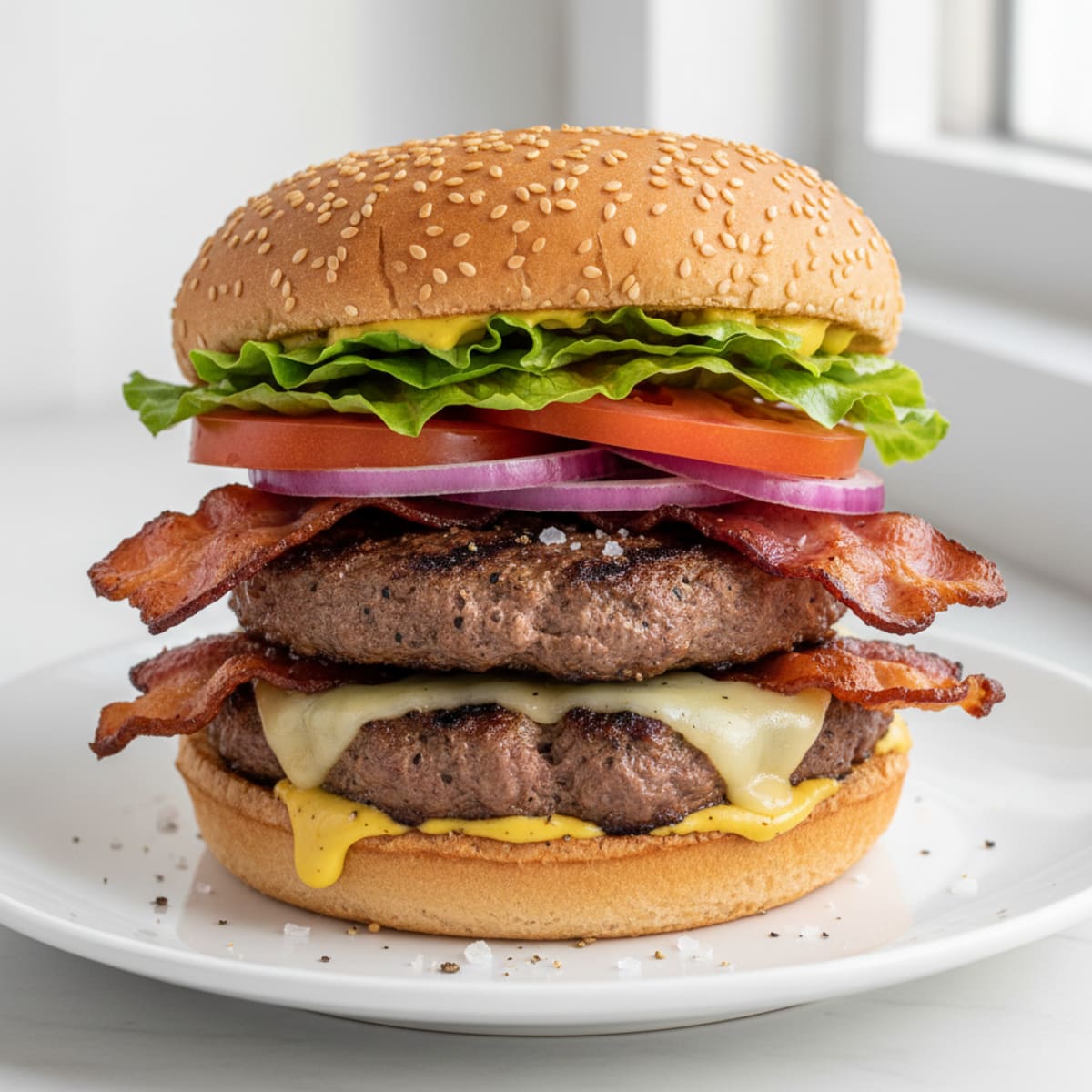 Double Bacon Cheeseburger