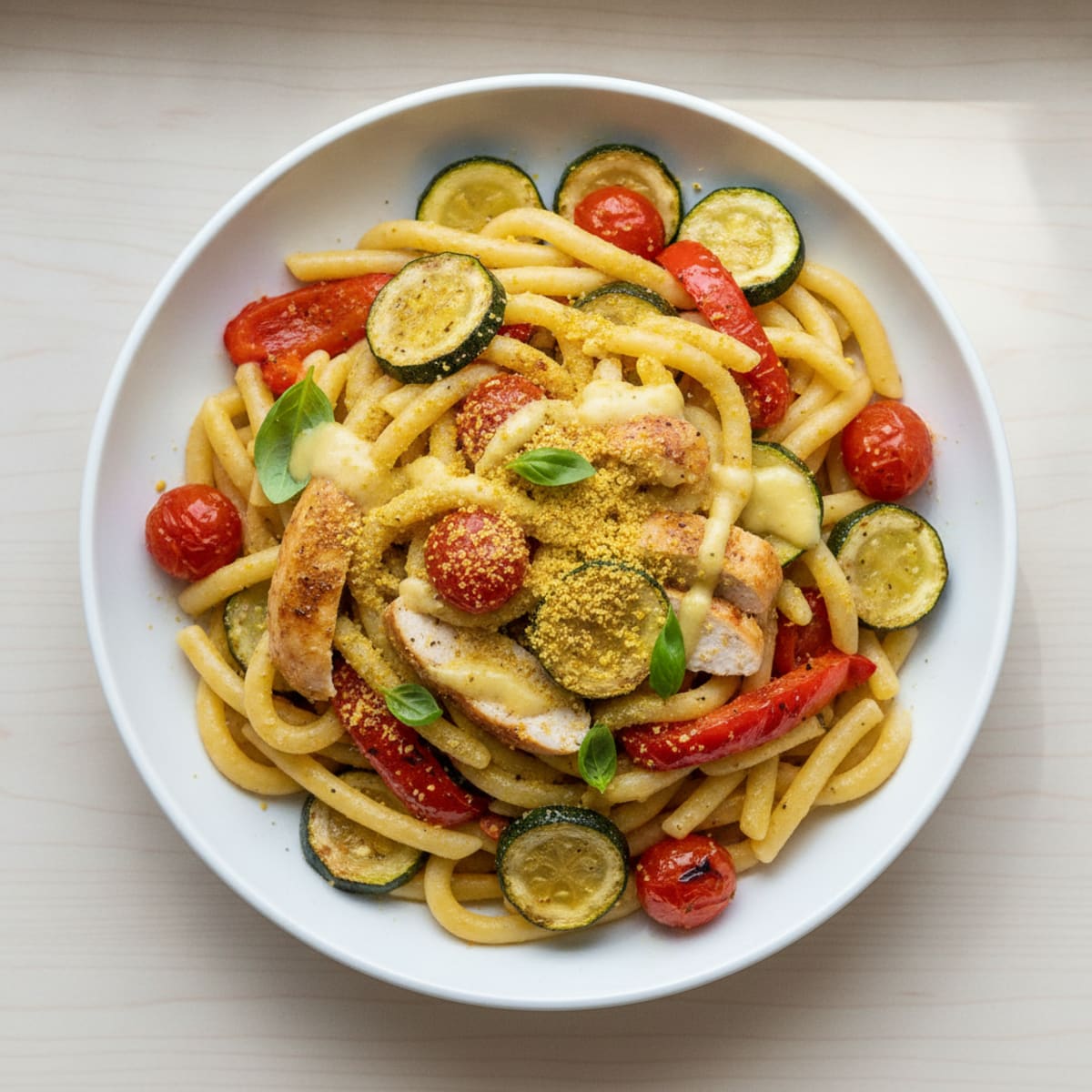 Barielle Pasta with Roasted Vegetables
