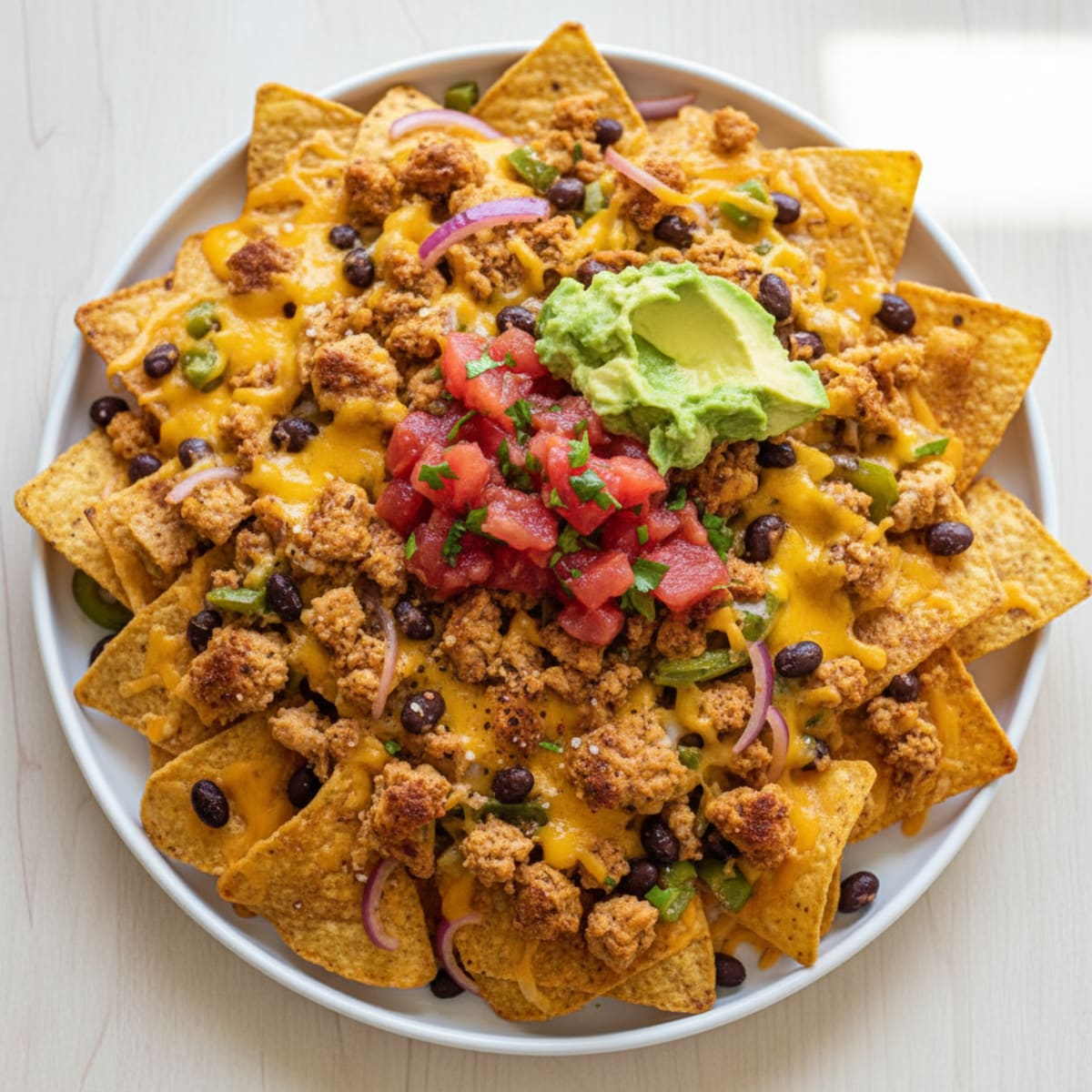 Loaded Sheet Pan Nachos