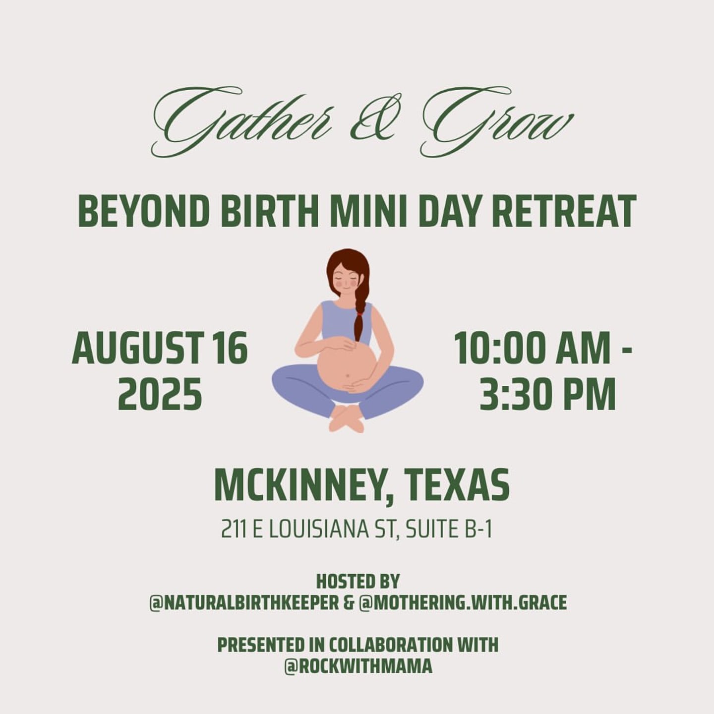 Kaitlyn Grace | Doula & Prenatal Yoga  membership landing page