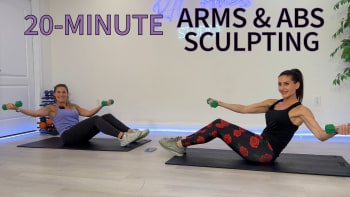 upcoming session: (8/9/24) 20-Minute Arms & Abs Sculpting