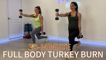 upcoming session: (11/26/25)30-Minute Total Body Turkey Burn