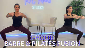 upcoming session: (12/9/25) 1-Hour Barre & Pilates Fusion
