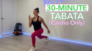 upcoming session: (5/7/26) 30-Minute Cardio Tabata
