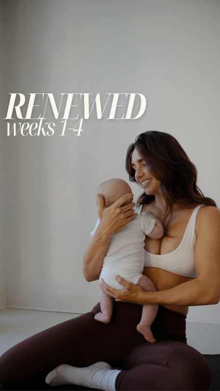 RENEWED 1.0 : postpartum program weeks 1-4