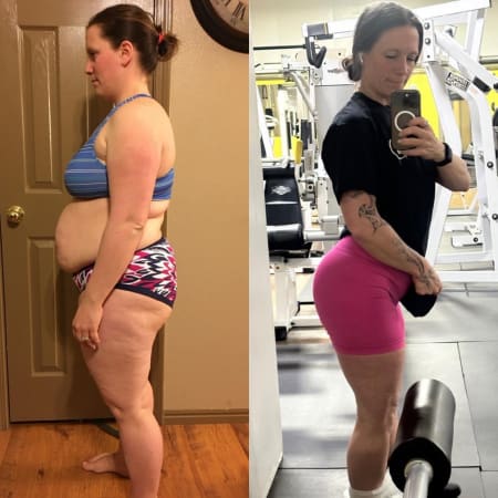 Membership transformation testimonial by Brittney