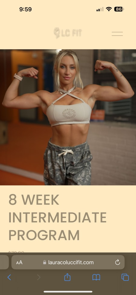 LCFIT 8 week intermediate