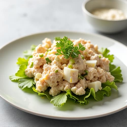 Tuna Salad with Celery and Hard-Boiled Egg