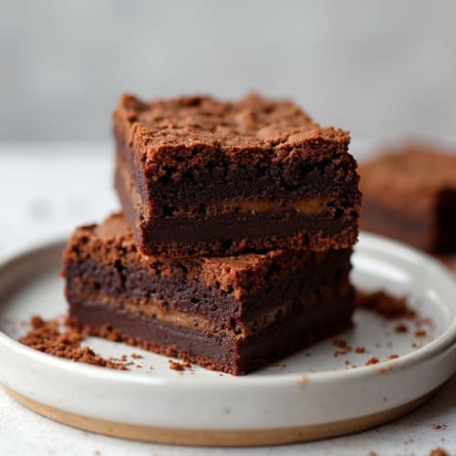 Fudgy Black Bean Brownie Squares