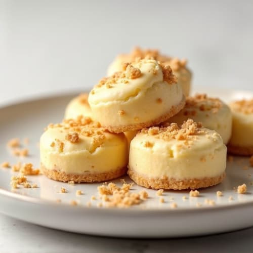 Protein-Packed Vanilla Bean Cheesecake Bites