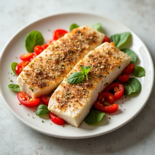 Italian Herbed Tuna with Roasted Red Peppers