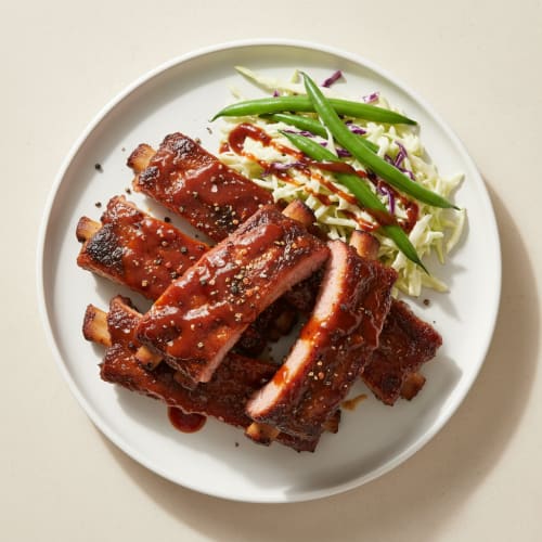 Smoky BBQ Glazed Baby Back Ribs
