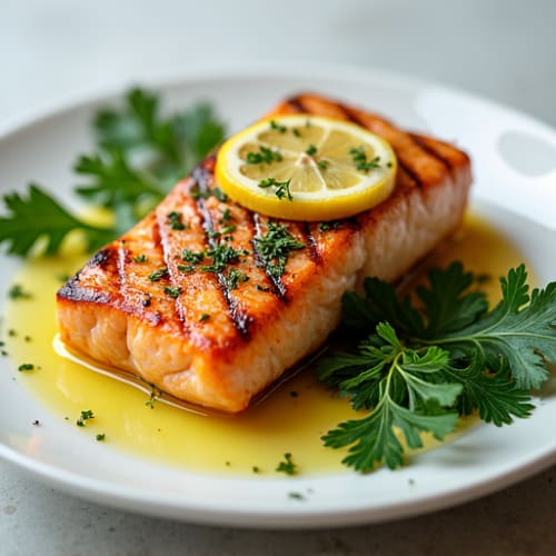 Citrus-Herb Grilled Salmon with Fresh Herbs
