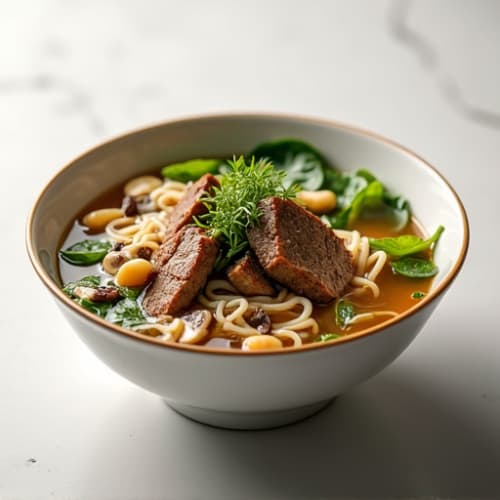 Ginger-Lemongrass Beef Noodle Soup