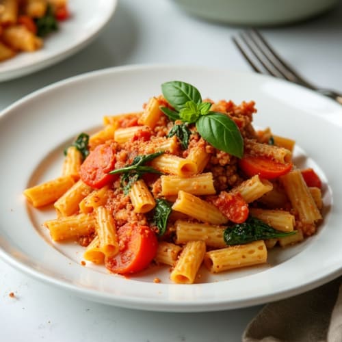 Protein-Packed Baked Turkey Ziti with Hidden Vegetables