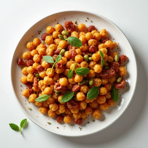 Crispy Roasted Chickpea Trail Mix