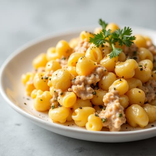 Creamy Turkey Cauliflower Mac