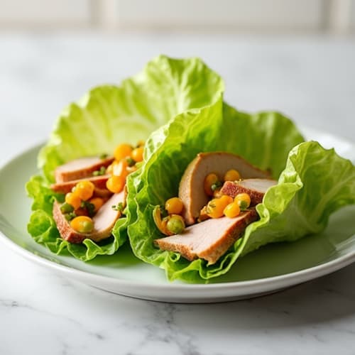 Turkey Breast Lettuce Wraps