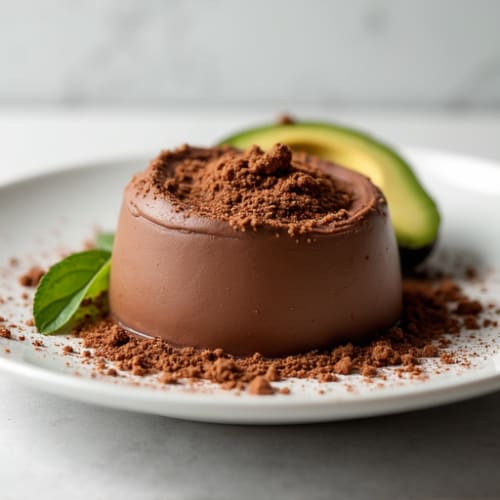 Dark Chocolate Avocado Mousse