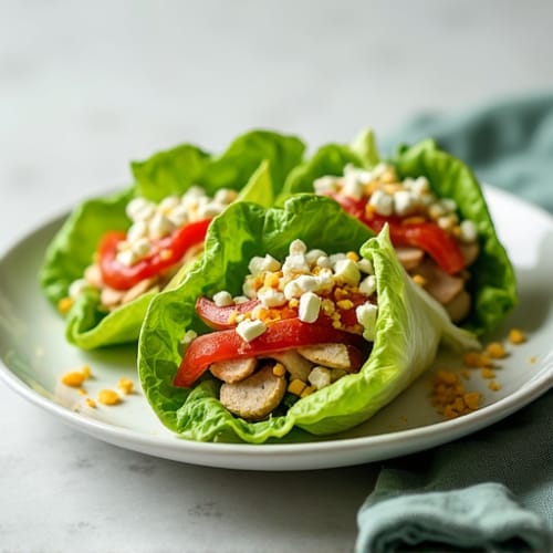 Turkey and Avocado Lettuce Wraps