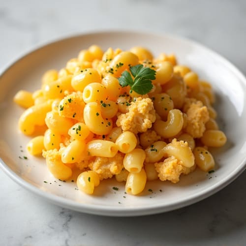 Protein-Packed Cauliflower Mac and Cheese