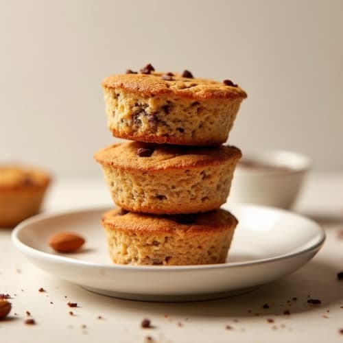 Protein-Packed Almond-Coffee Mini Cakes