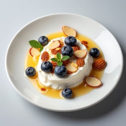 Protein-Packed Vanilla Bean Greek Yogurt Custard