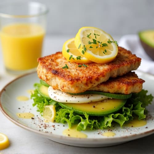 Crispy Tuna Avocado Stack