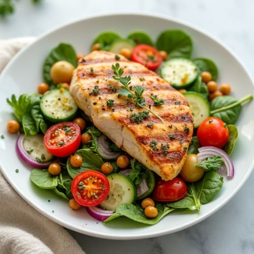 Fresh Black-Eyed Pea and Vegetable Salad with Citrus-Herb Vinaigrette