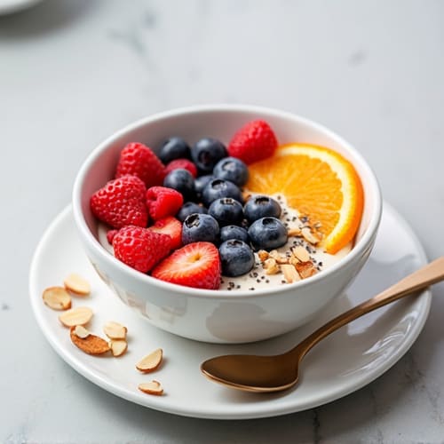 Fresh Berry-Citrus Summer Fruit Bowl