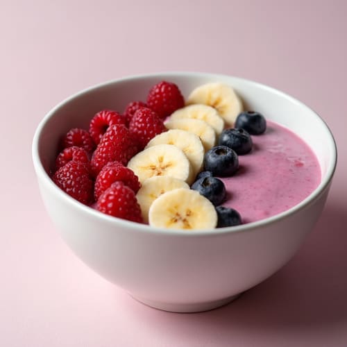 Silky Tofu Berry Smoothie Bowl