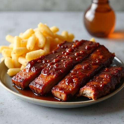 Sweet-Smoky Glazed Baby Back Ribs