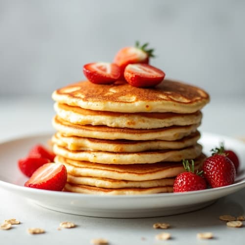 Fluffy Protein-Packed Cottage Cheese Pancakes