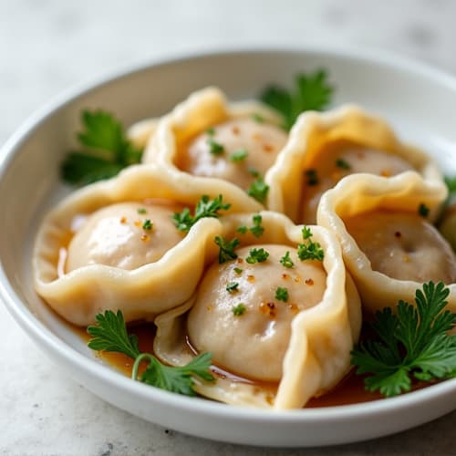 Lightened-Up Chicken and Herb Dumplings