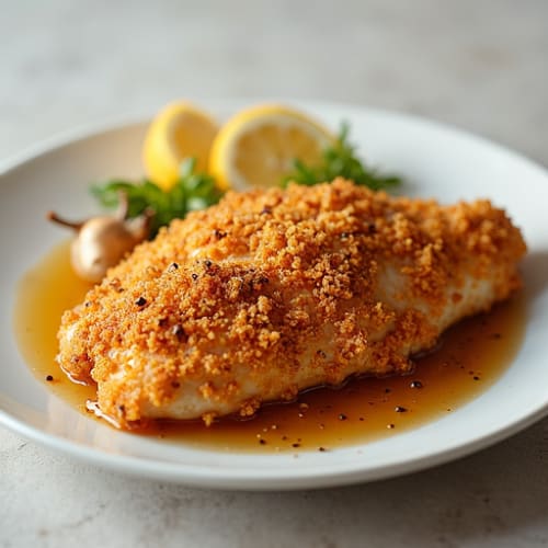Crispy Baked Honey-Garlic Chicken