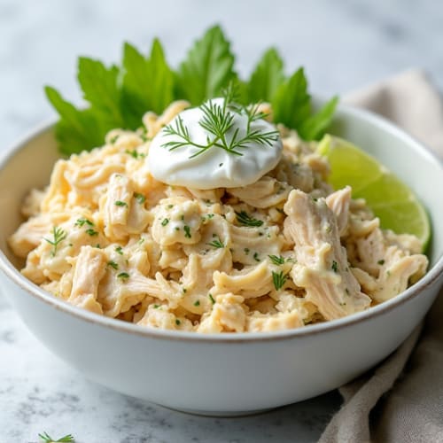 Creamy Ranch Shredded Chicken