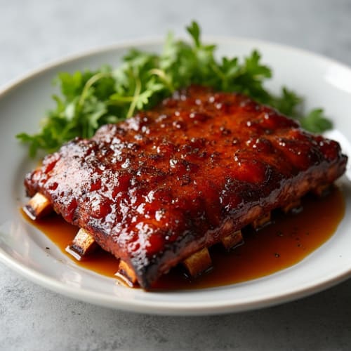 Smoky Maple-Glazed Baby Back Ribs