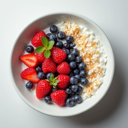 Cottage Cheese and Berry Protein Bowl