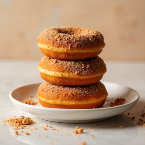 Protein-Packed Baked Pumpkin Spice Donuts