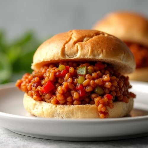 Lean Turkey & Lentil Sloppy Joe Sliders
