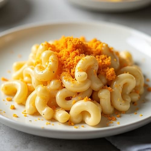 Creamy Cauliflower Mac and Cheese with Crispy Breadcrumb Topping