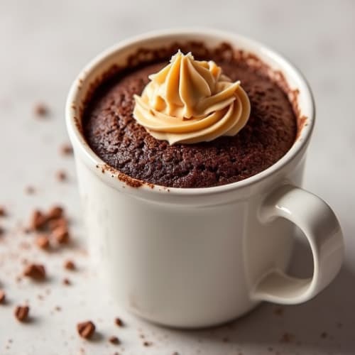High-Protein Chocolate Fudge Mug Cake