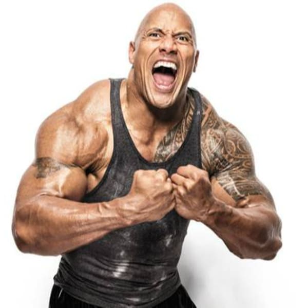 program transformation testimonial image from Dwayne "The Rock" Johnson