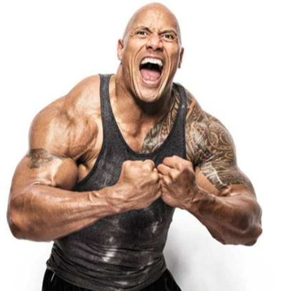 program transformation testimonial image from The Rock